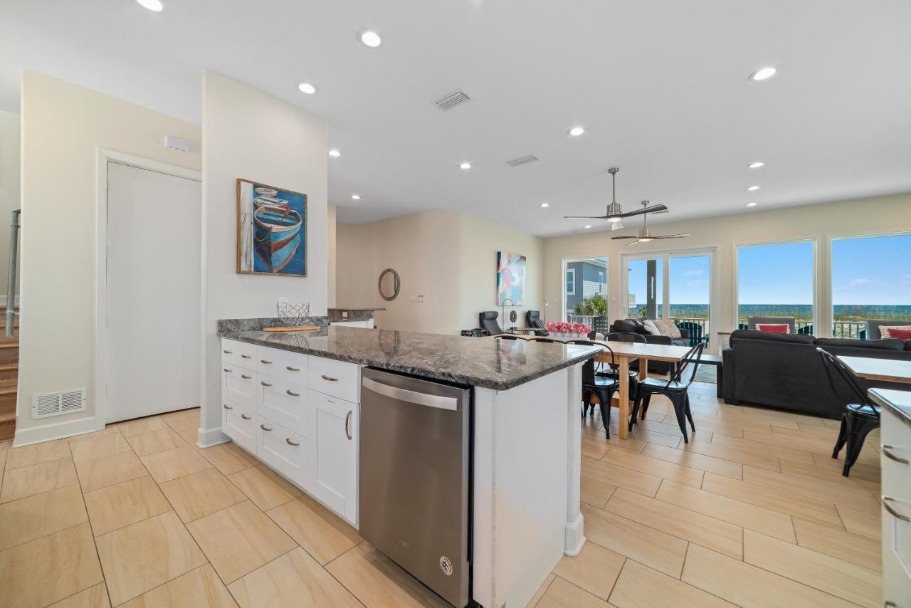 New Gulf Front With Game Room Family Friendly! Gulf Breeze Eksteriør bilde